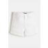 Shorts in denim con logo posteriore Ragazza Bianco