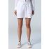 Shorts con coulisse donna Bianco