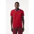 Men's polo shirt with contrasting collar