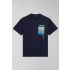 T-Shirt a Maniche Corte uomo Blu