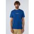 T-shirt con stampa heritage uomo Blu Cobalto
