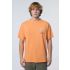 T-shirt con ricamo uomo Arancione