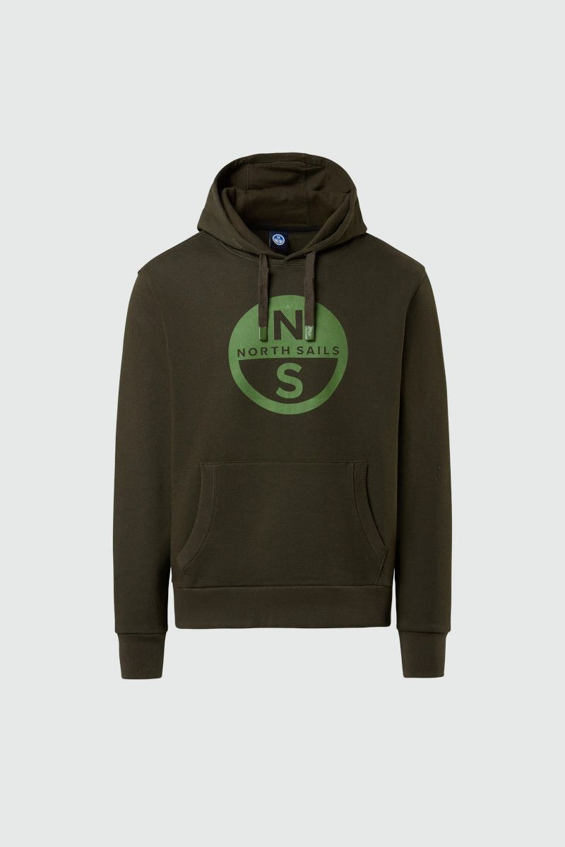 Felpa North Sails In Cotone Organico - Girocollo Uomo, Comfort E Sostenibilit&agrave;