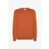 Maglia girocollo in misto lana Arancione