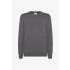 Maglia girocollo in misto lana Grigio