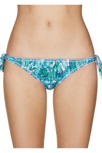 PATTERNED BOTTOMS WITH ROUCHED SIDES