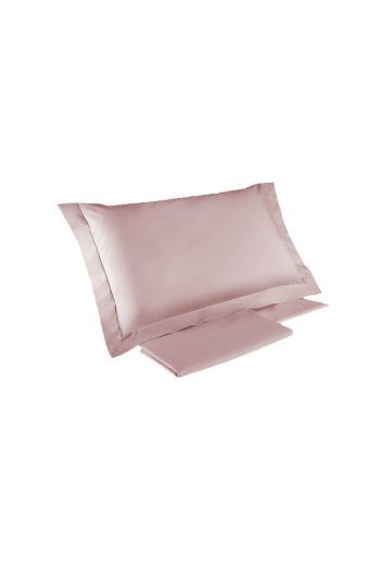 Set of 2 cotton percale pillow cases