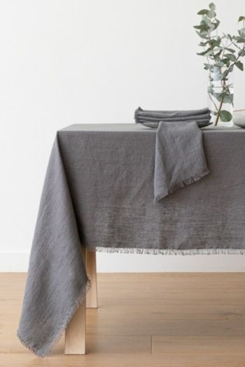 Linen tablecloth 140x250