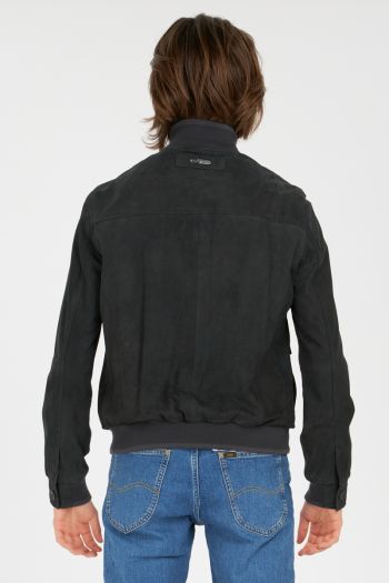 Suede Leather Jacket Man