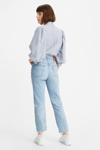 Jeans 501® Levi's® Crop L26 donna Azzurro