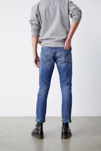 Jeans con tasca alla francese uomo Denim