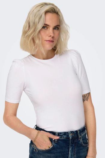 Women's puff sleeve t-shirt