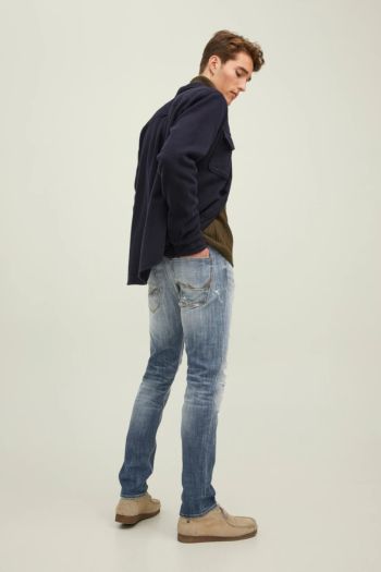 Jeans slim fit L32 uomo Blu