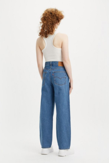 Jeans Oversize L32 donna Blu