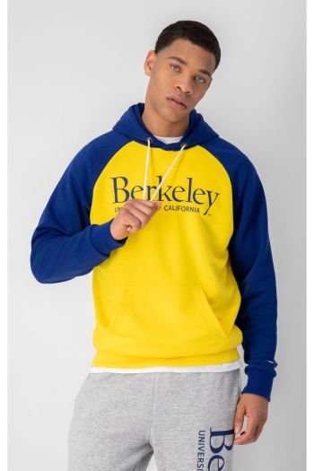 Men's college logo cotton blend sweatshirt