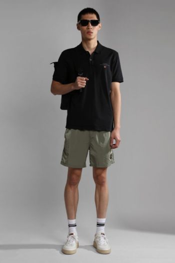 Elbas men's short-sleeved polo shirt