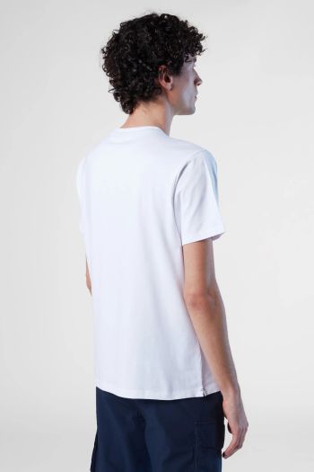 T-shirt in cotone organico uomo Bianco