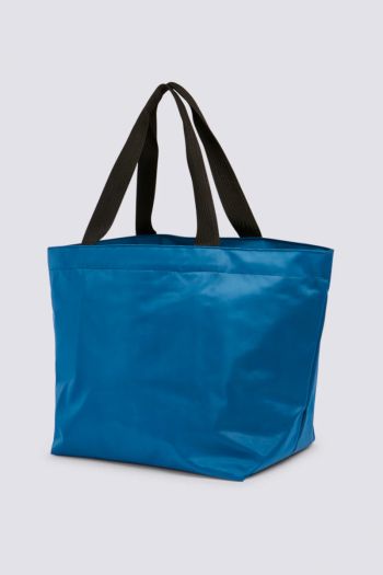 Maxi shopping bag donna Blu