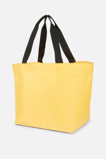 Maxi shopping bag donna Giallo