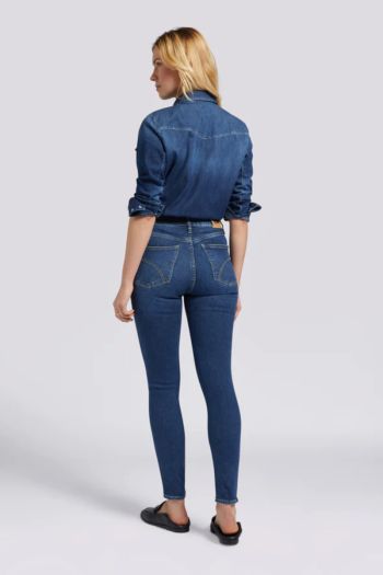 Jeans 5 tasche da donna skinny Denim