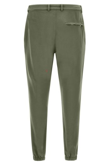 Pantaloni in felpa modello chino uomo Verde