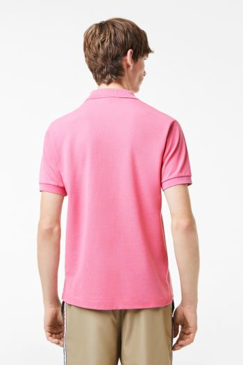 Men's classic polo shirt in petit piqué