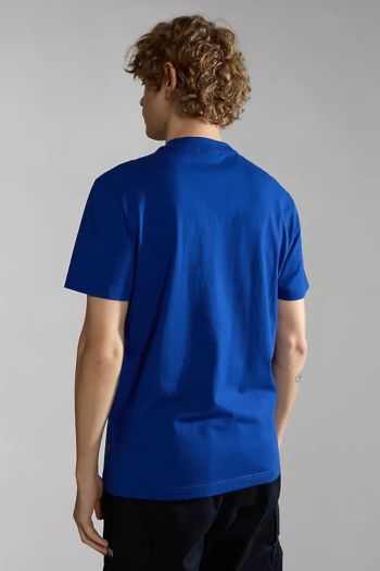 T-shirt a manica corta Iaato uomo Blu Cobalto
