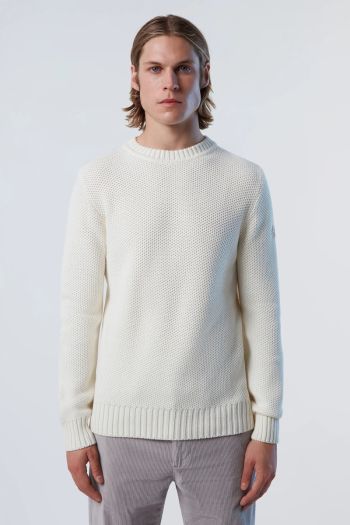 MEN'S WOOL AND COTTON SWEATER