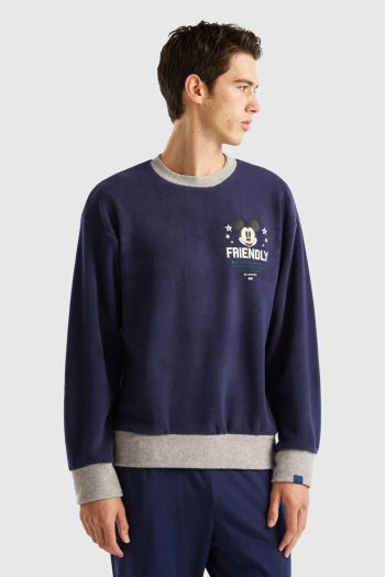 Men's Micky Mouse fleece sweater
