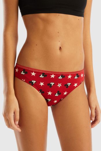 Slip rossi Mickey Mouse donna Rosso
