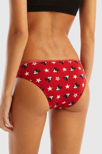Slip rossi Mickey Mouse donna Rosso
