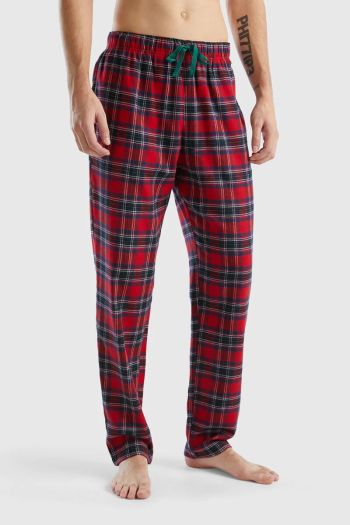 Men's houndstooth trousers