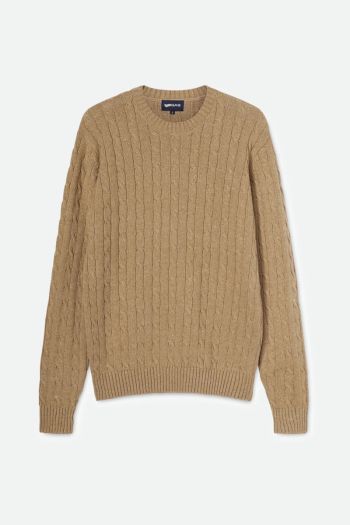 Men's cable-knit sweater
