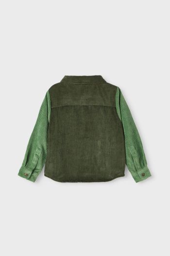 Camicia over bambino Verde