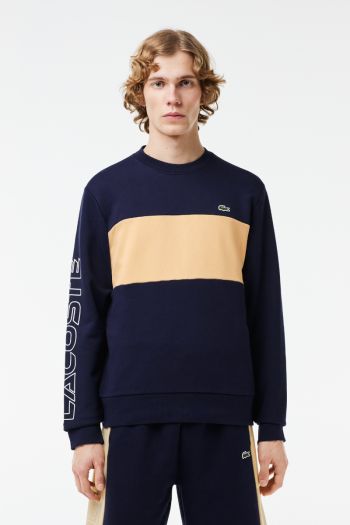 Men's color block jogger sweatshirt