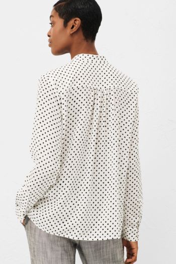 Blouse with ruffles for women