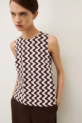 Women's patterned top