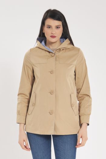 Impermeabile Donna Beige