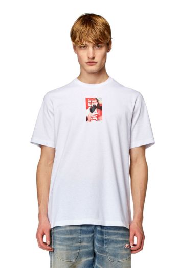 Men's photographic print t-shirt