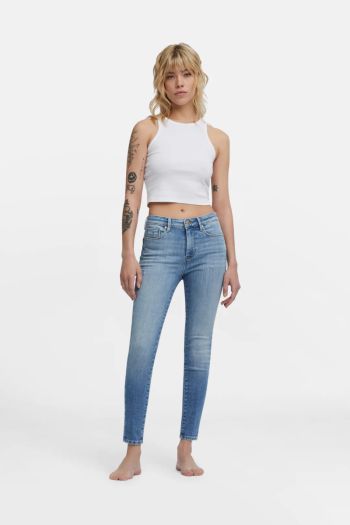 Jeans skinny donna Azzurro