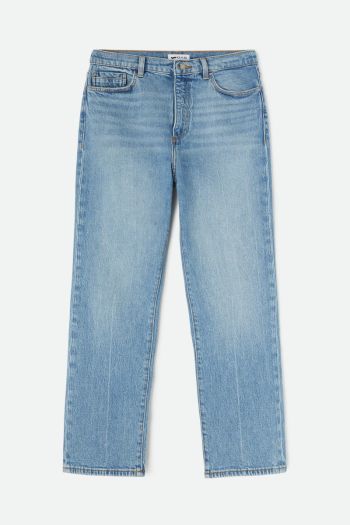 Jeans a vita alta skinny donna Azzurro