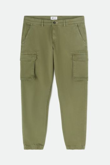 Pantaloni cargo uomo Verde oliva