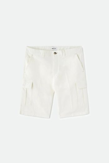 Shorts cargo uomo Bianco
