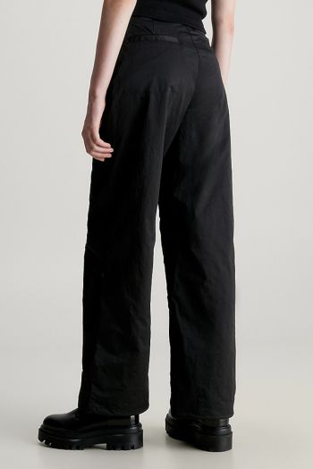 Women's soft nylon parachute trousers