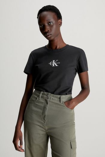 Women's slim monogram t-shirt