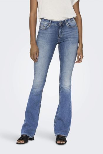 Jeans flare fit donna Azzurro