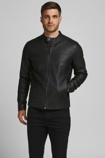 Men's eco-leather jacket
