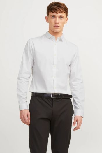 Camicia formale slim fit uomo Bianco