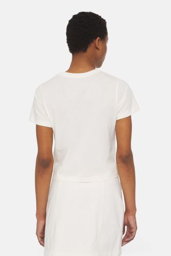 T-shirt Aitkin a maniche corte donna Bianco