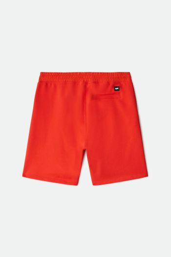 Shorts in felpa uomo Rosso